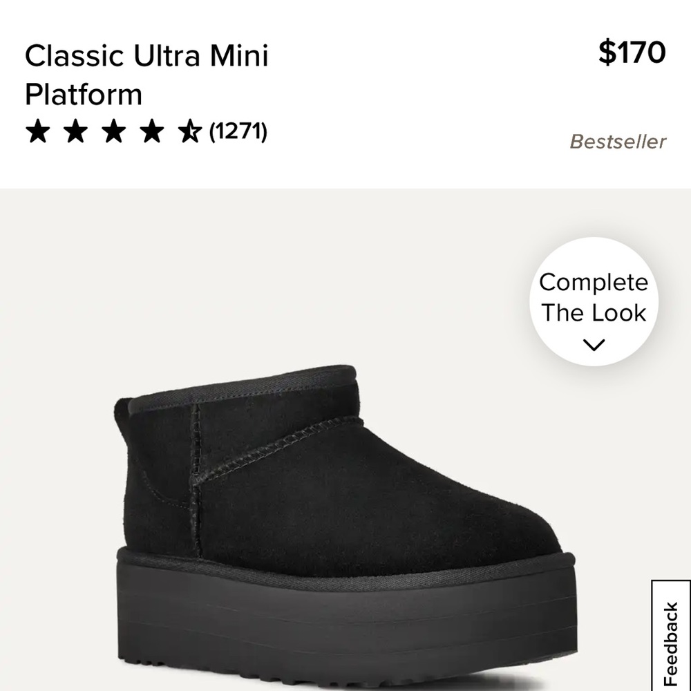 Classic Ultra Mini Platform Boots